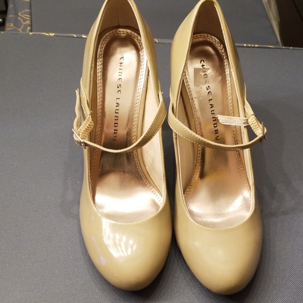 Patent Flirty Mary Jane by Chinese Laundry Pumps